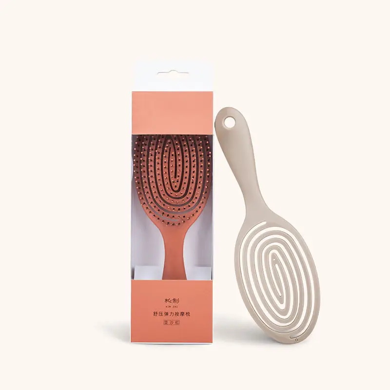 Yopin-massagem pente para casa, elástico e portátil massagem escova, acessórios cabeça mágica, inzhi