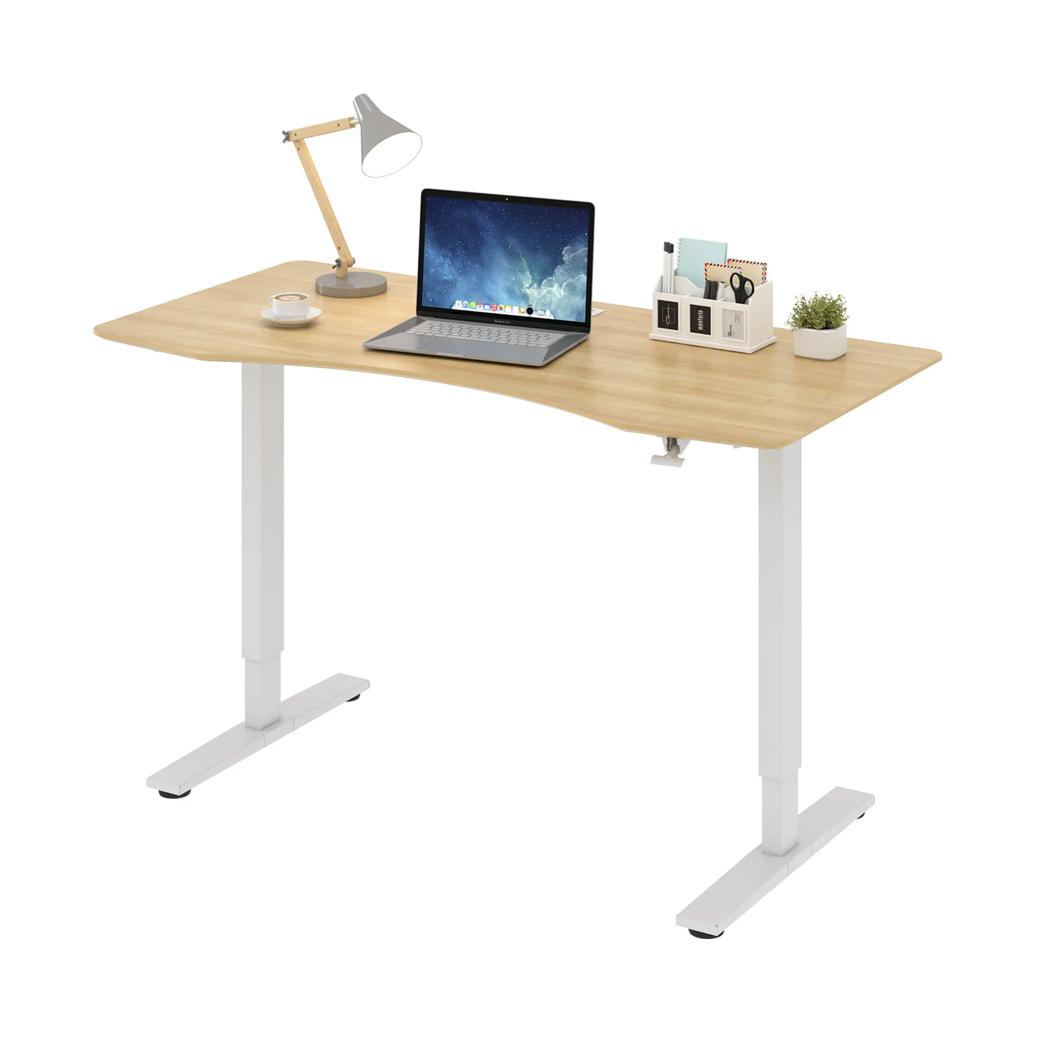 Modern Metal Height Adjustable Desk Frame for Commercial Use Health and Productivity