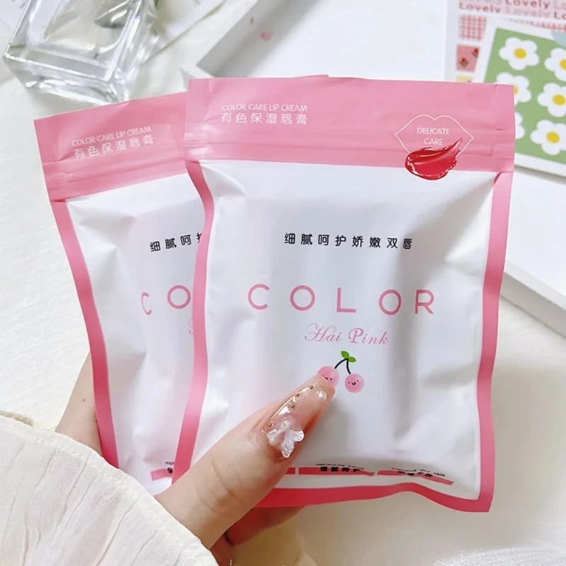 ชุดลิปออยล์วอเตอร์โกลว์ 3 ชิ้น ติดทนนาน ชุ่มชื้น ป้องกันปากแห้ง บำรุงริมฝีปากให้อวบอิ่ม ลิปบาล์มสี ลิปสติก ช่วยลดเลือนริ้วรอยริมฝีปาก