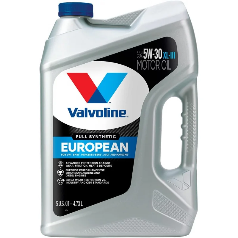 Valvoline-vehículo europeo de XL-III sintético, SAE 5W-30, Motor 5 QT