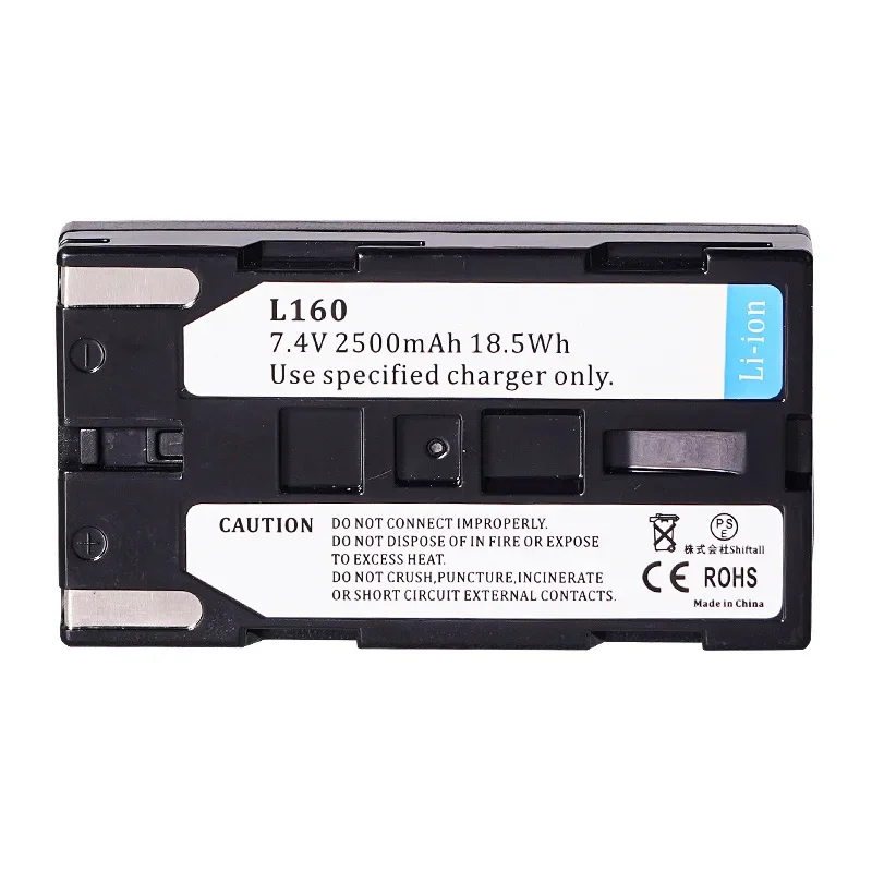 SB-L160 Camera Battery 2500mAH SB-L320 SB-L480 Rechargeable Battery for Samsung SC-L520 SC-L530 SC-L550 SB-L110A SBL110A VP-L500