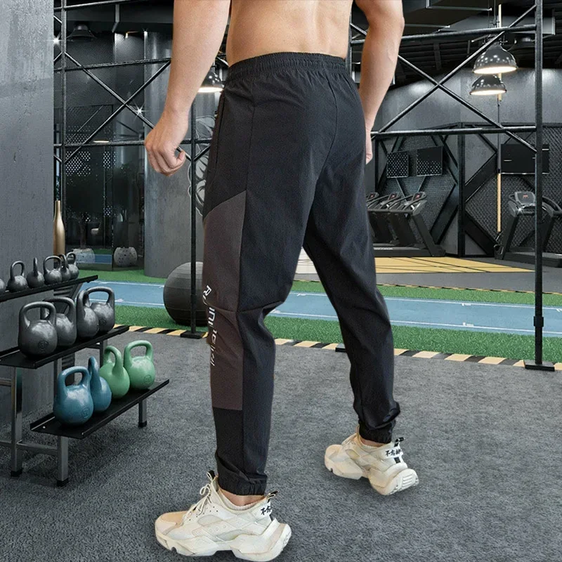 Pantalon d\'entraînement, mode de course, de sport, de Jogging en plein air, Leggings de Compression extensibles à Section mince
