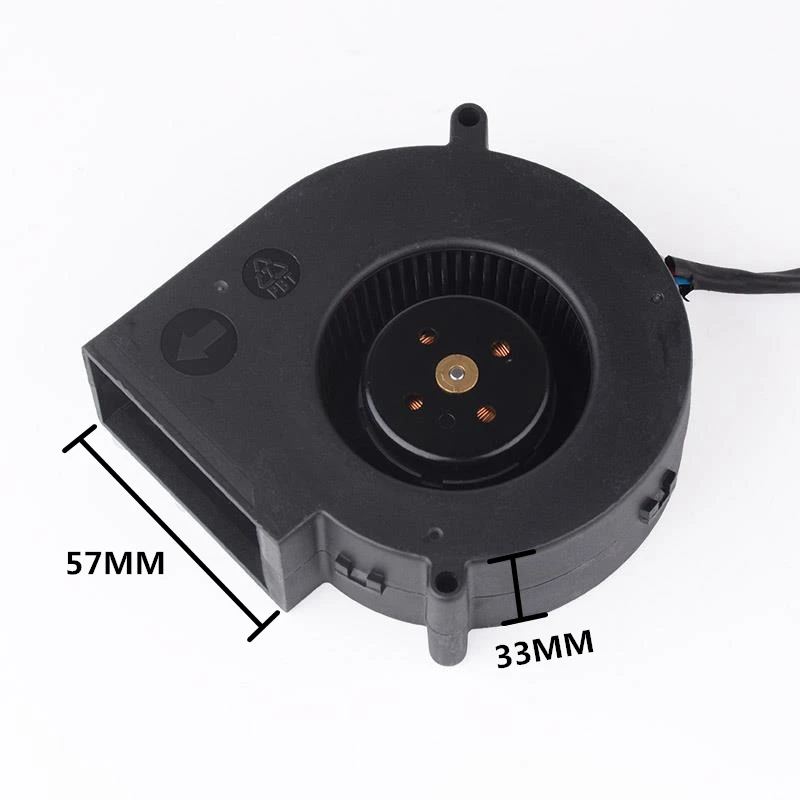 Original for Delta Turbo Blower BFB1012UH 12V 6A 9.7cm 9733 Super Violent High Air Volume Exhaust Fan Cooling Fan