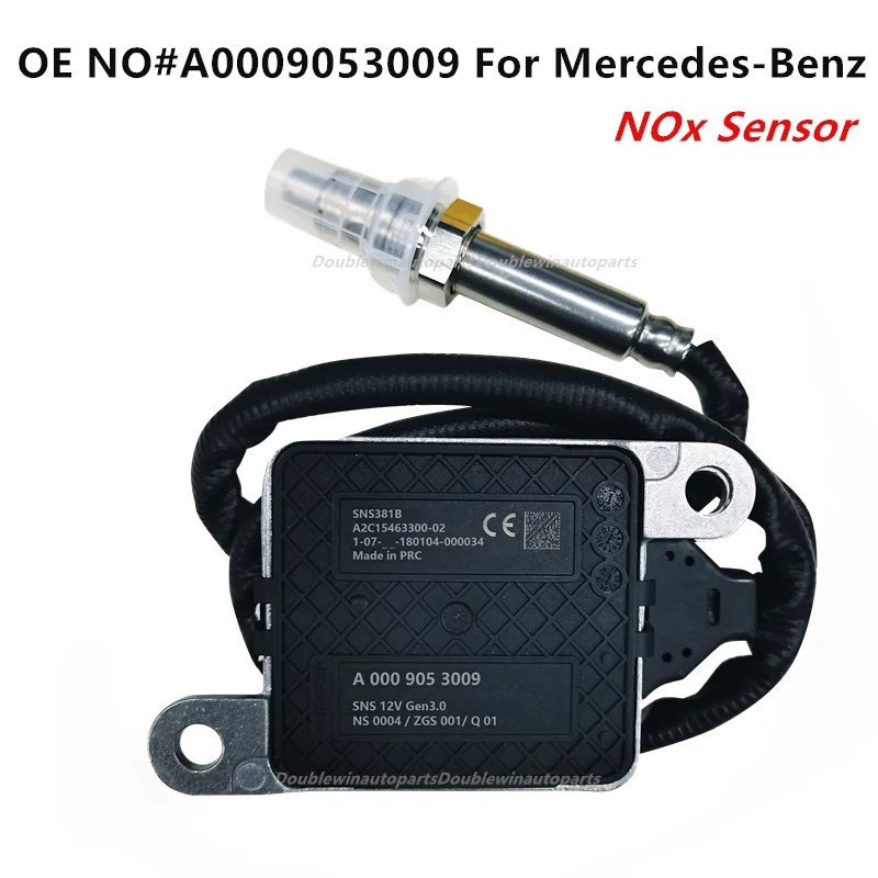 A0009053009 A2C15462900-02 A 000 905 3009 NOx Sensor For Mercedes-Benz CLA250 E200 E300 E400 S205 S213 X118 X222