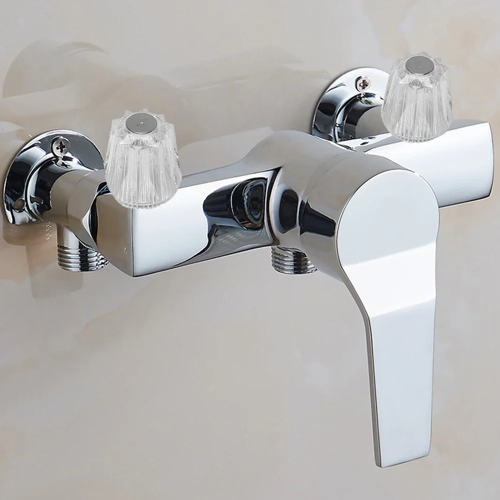 Lèvent de douche en acrylique transparent, remplacement de poignée, HOParts, 2 pièces