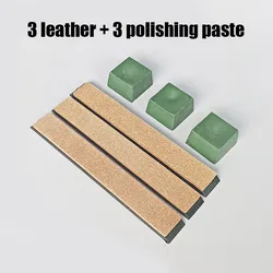 Sharpened leather Compound Grinding Knife Paste Sharpening wax grinding polishing knife sharpener Leather machine Honing Strop