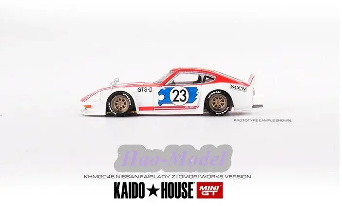 Kaido House MINIGT 1/64 For Fairlady Z 510 Wagon Car Model Alloy Diecast Simulation Toys Birthday Gifts Hobby Display Collection