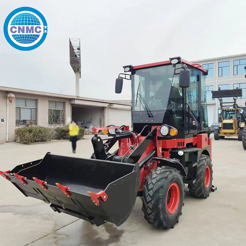 

8 Tons Wheel Loader Backhoe Loader Excavator Construction Machinery Factory Direct Sales Customizable Farm Garden Use