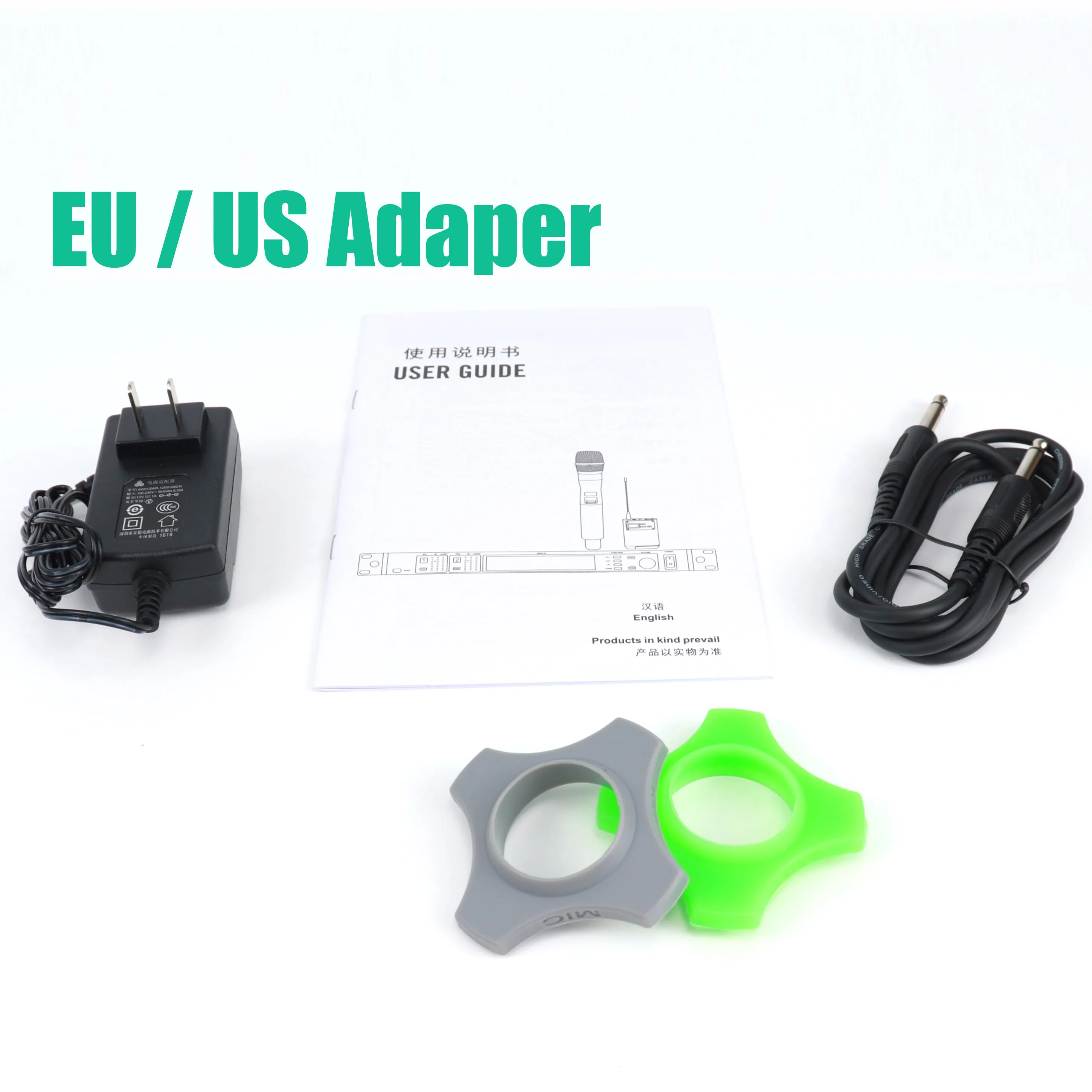 Microphone wireless Professional AD4D 500/600/900Mhz Russia & Mexico Warehouse Maleta Microfono Inalambricos Stage Cordless Mic