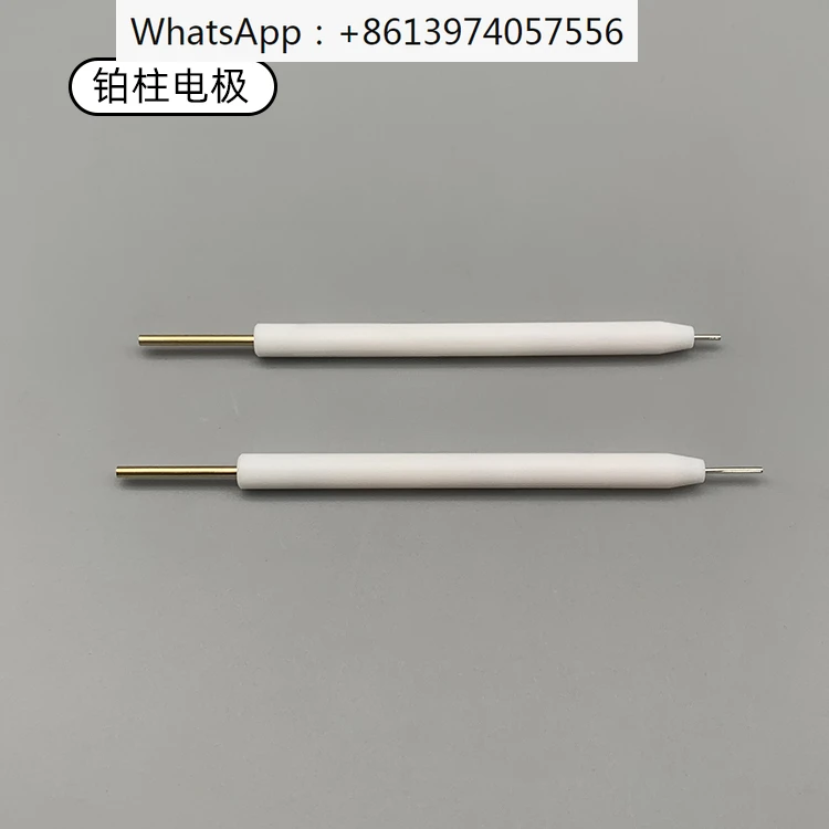 

Platinum wire, column, ring electrode/with salt bridge/PTFE/PEEK/CHI115 vs. auxiliary electrode