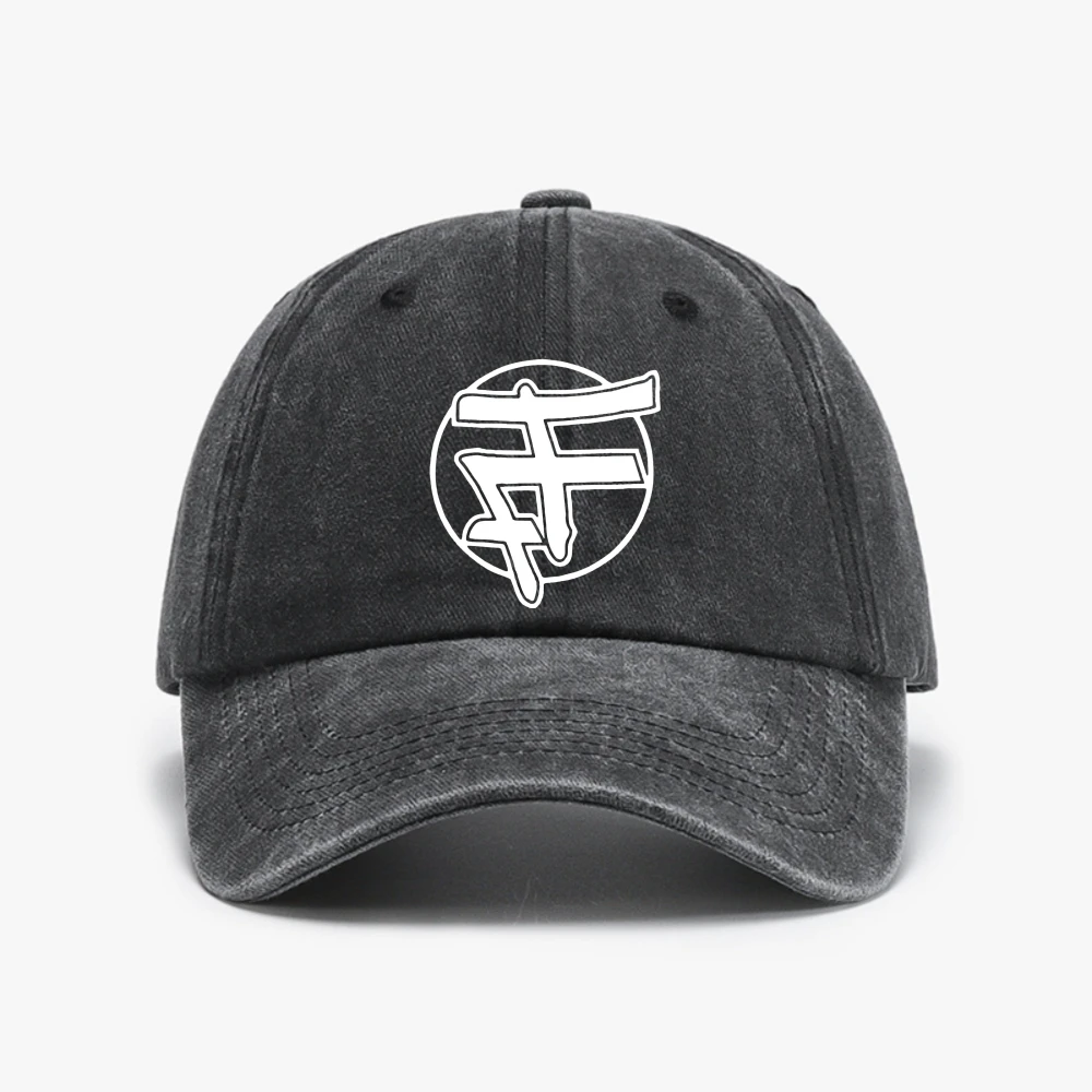 

Fonky Family print Baseball Cap Vintage style Washed Soft top denim hat Unisex Outdoor casual djustable Snapback hats