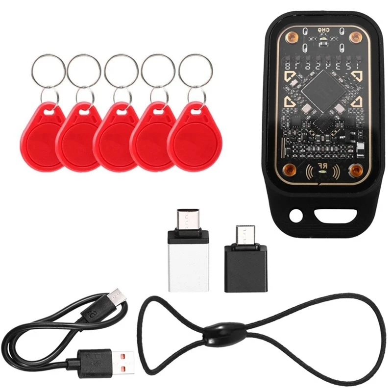 B50C Chameleon V3.0 Upgraded RFID Smart Chip Emulator Reader Reader Writer Copier 125Khz 13.56Mhz ID IC Card Tag Copyer
