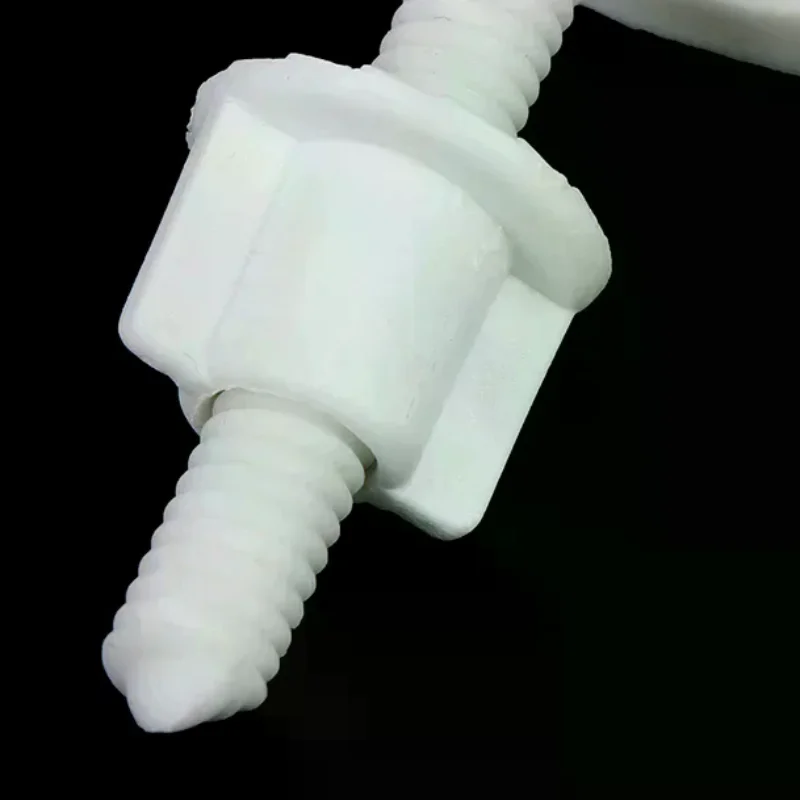 Seats Hinges Repair Tools Plastic Toilet Seat Screws Fixings Fit Toilet 1set/2Pcs