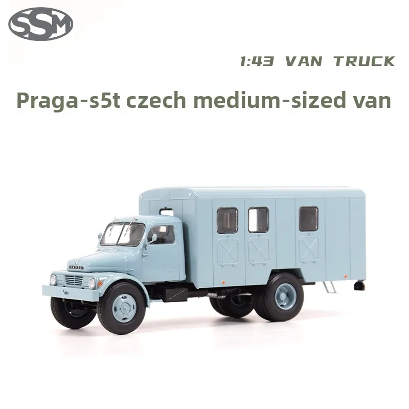 

Genuine 1/43 Simulation Alloy Model Car Prague PRAGA-S5T Medium Van Freight Truck SSM1427