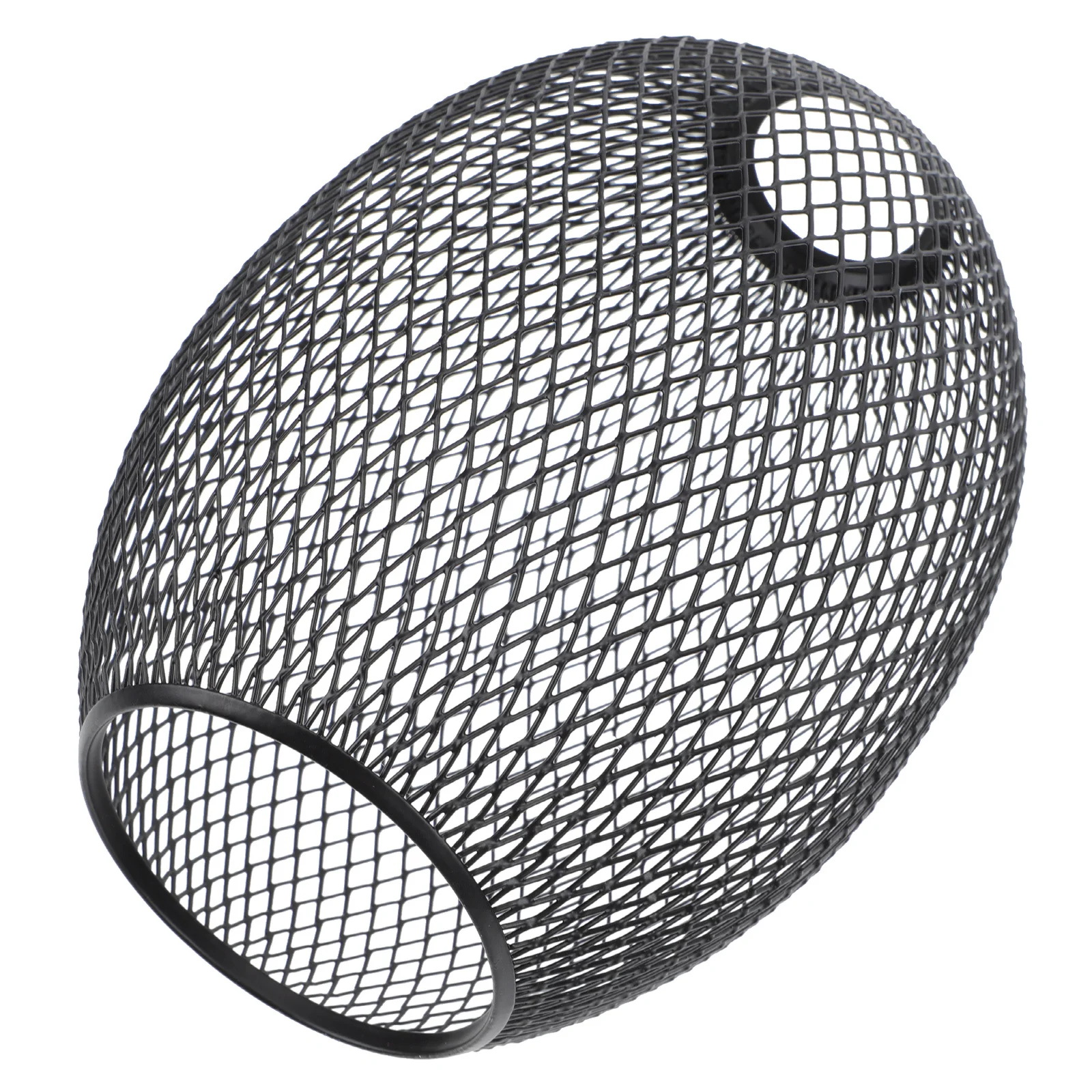 

Retro Style Metal Hanging Lamp Cover Wear Resistant Iron Craft Lampshade for Home Use Iron Wire Lampshade Hanging Lamp Cover