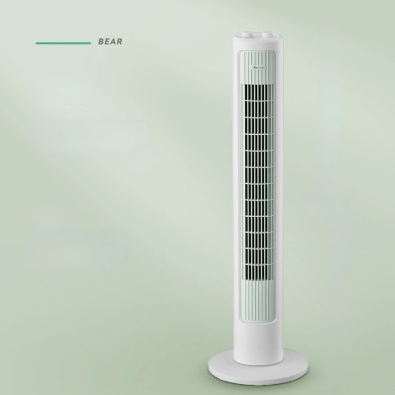 전기 선풍기 바닥 선풍기 타워 선풍기, 블레이드 없는 가정용 조명 톤, 에너지 절약 수직 타워, 바람 흔들리는 헤드 타이밍