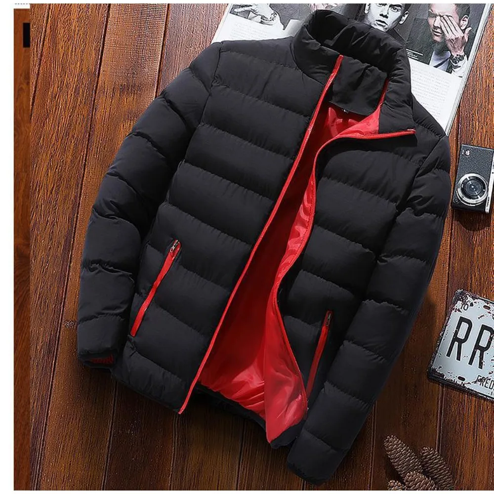 Men\'s Fall Winter Coats Fashion Padded Jacket For Men Coat Warm Clothing Parka Plus Size M-6XL