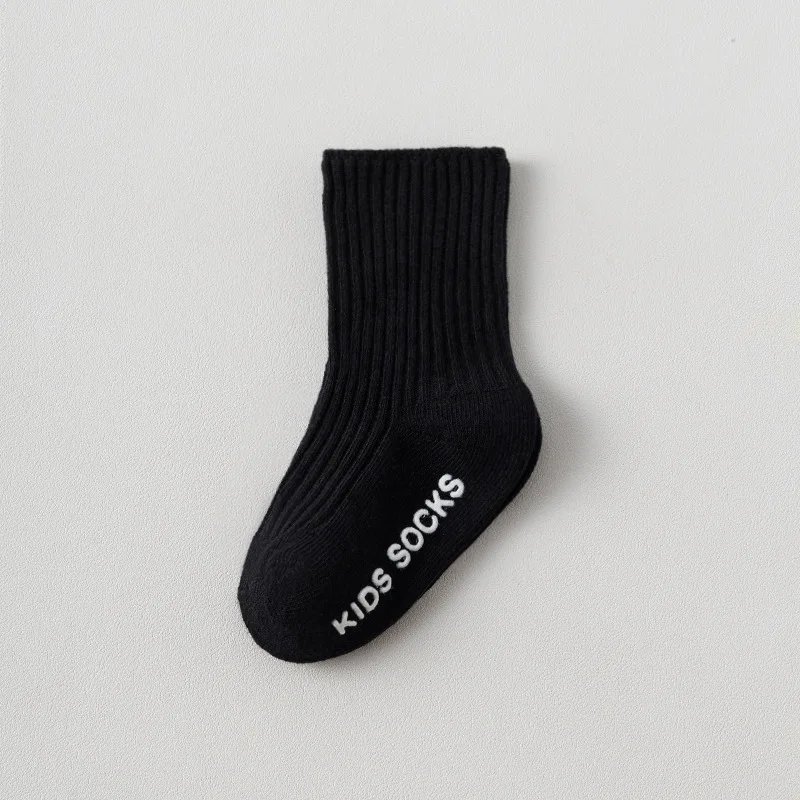 0-3 سنوات أطفال بنين بنات الجوارب القطنية الصلبة مخطط لينة الطفل الركبة طويلة الأطفال الجوارب مدرسة الرياضة الطفل جورب #5