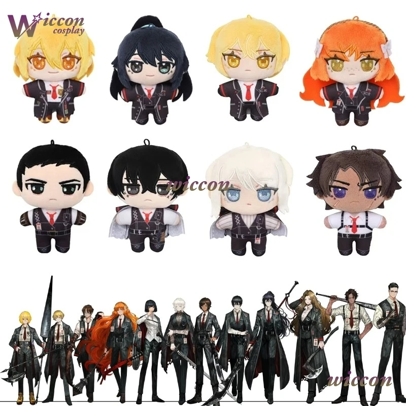 Wona juego Limbus Company muñeco de peluche Cosplay colgante 10CM lindo Ishmael Cosplay Halloween Honglu Don Quijote Cosplay regalo de fiesta ‌