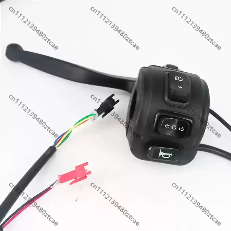 Electric Bike Throttle Combined Switch Assembly Speed Control Throttle Handle Headlight Switch Replacement Parts Fit for ARSDA