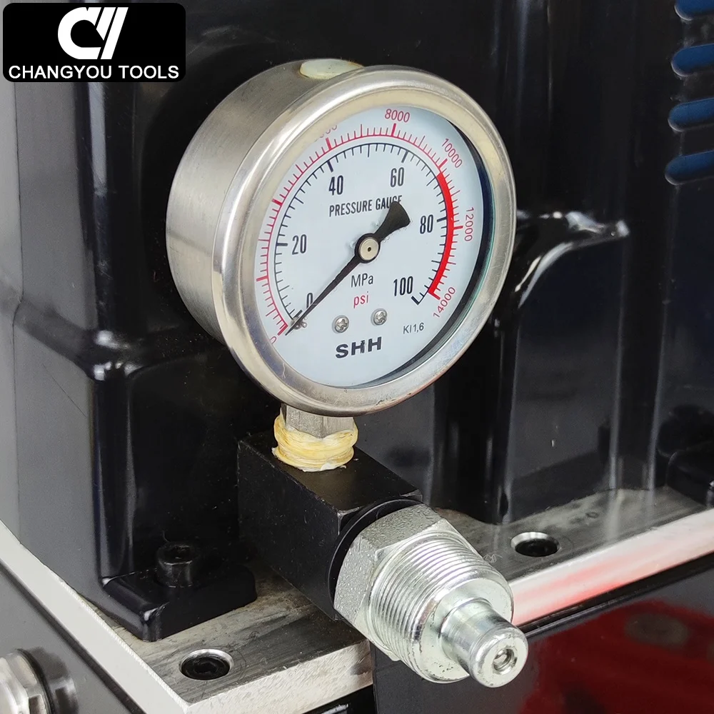 QQ-700 مضخة هيدروليكية محمولة تعمل بالطاقة الكهربائية 700 بار #5