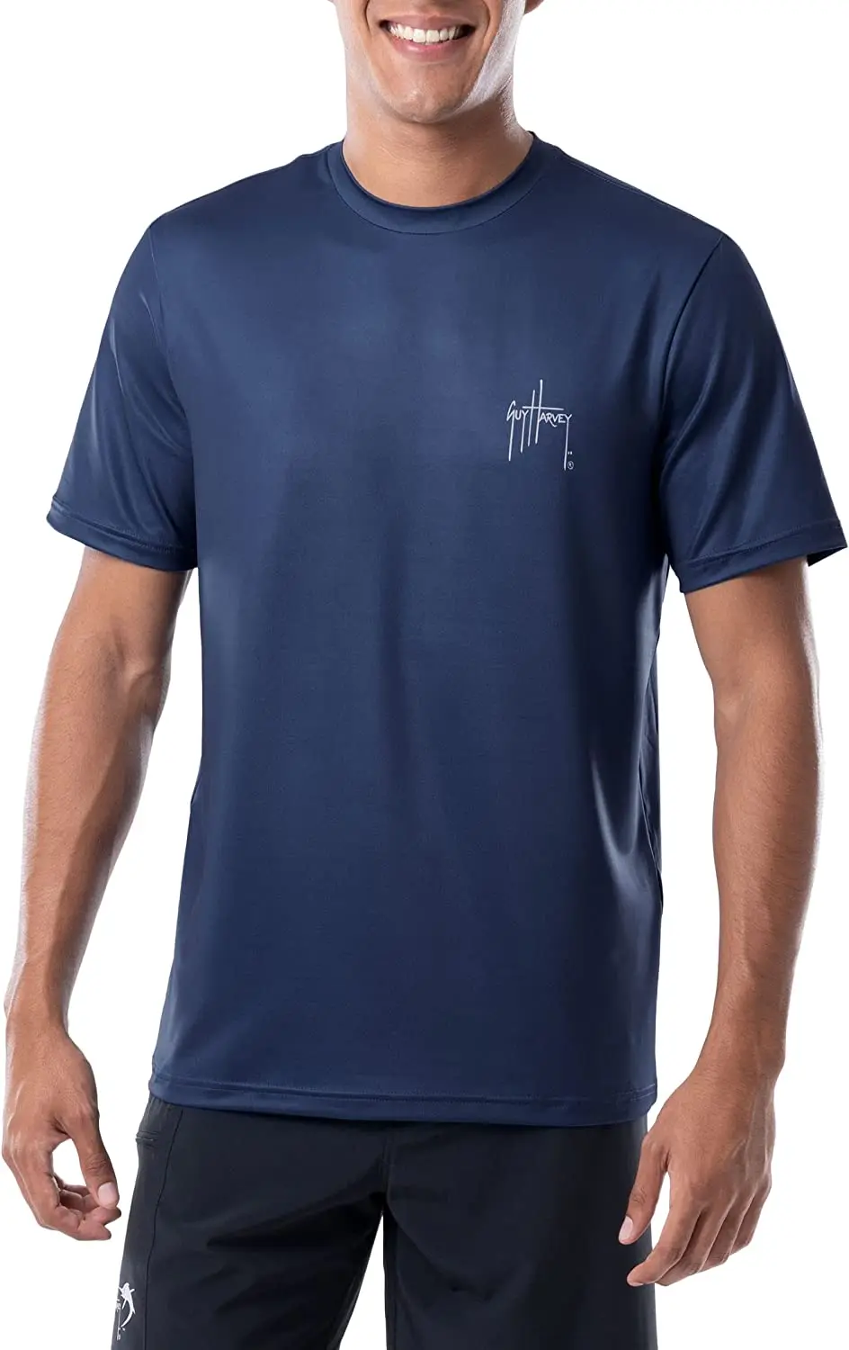 غي هارفي الصيد قمصان قصيرة الأكمام والعتاد الأشعة فوق البنفسجية حماية رجل في الهواء الطلق بلايز ارتداء الصيف التمويه عدة الرطوبة فتل جيرسي