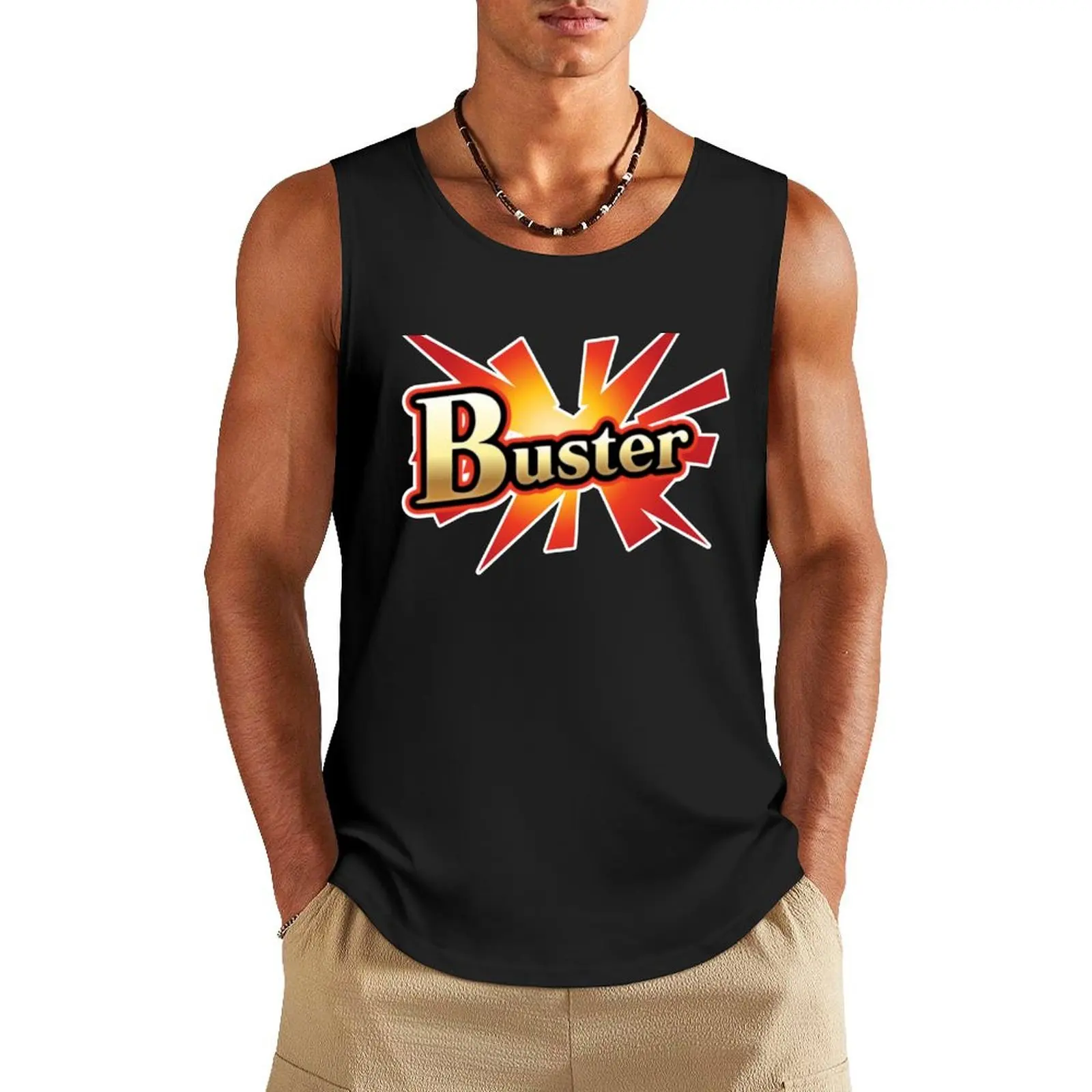 FGO Buster Card Shirt Tank Top summer clothes men clothes