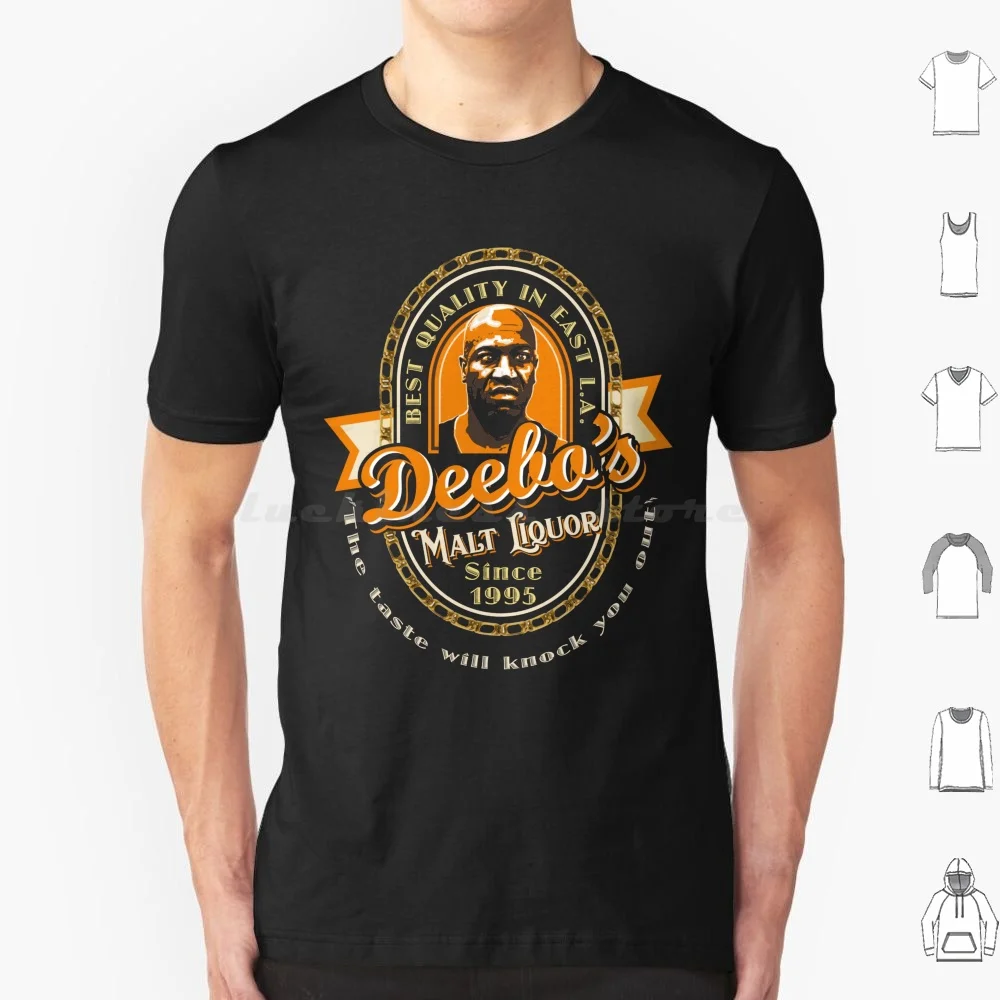 Deebo's Malt Liquor Label T Shirt Cotton Men Women DIY Print Deebo Friday Beer Drinker Deebo East La Friday Movie Ice Cube Malt