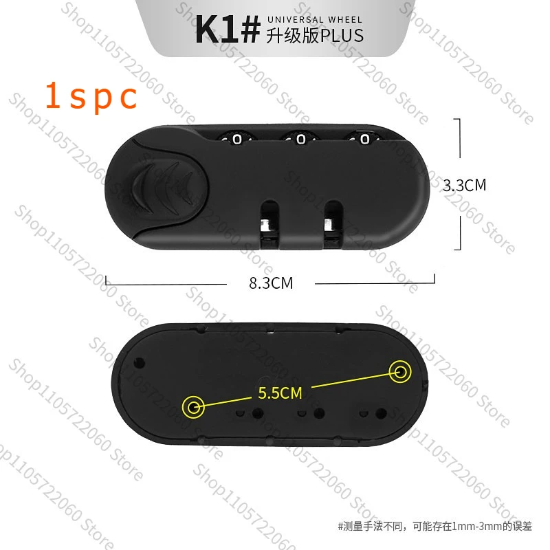 Luggage TSA Combination Lock Suitcase Zipper Security Lock Replacement Spare Parts
