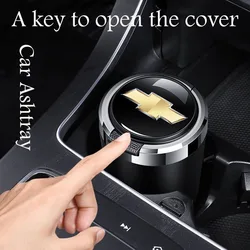 Suitable for Chevrolet Cruze TRAX Sonic Lova Sail EPICA Captiva one-key open cover multifunctional car ashtray interior parts