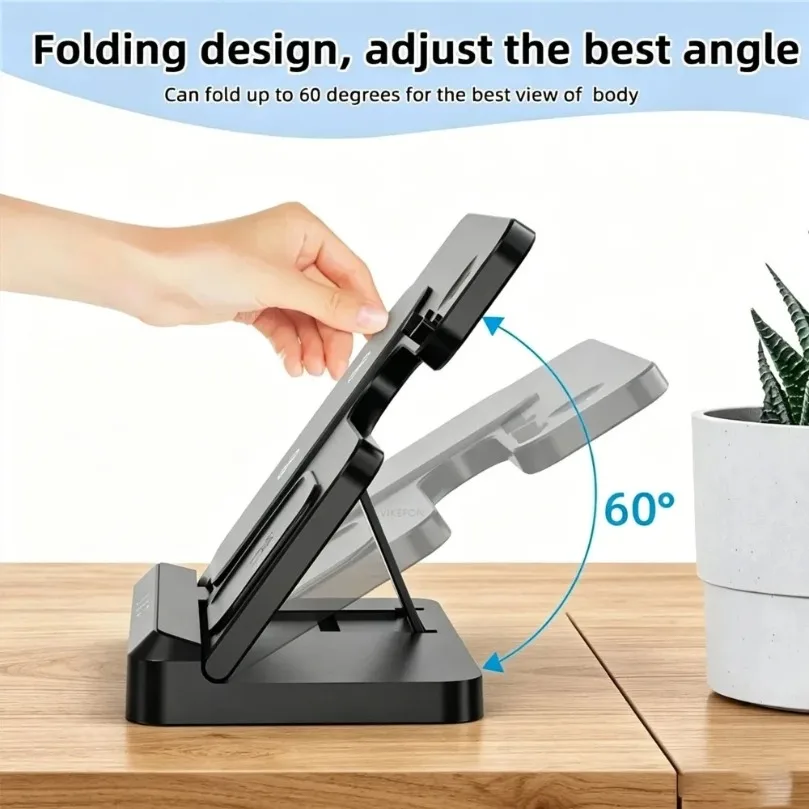 3 in 1 Fast Wireless Charger For Samsung S26 S25 S24 Z Fold/Flip 7 6 5 4 Galaxy Watch Buds 4 Pro Foldable Fast Charging Station view 5