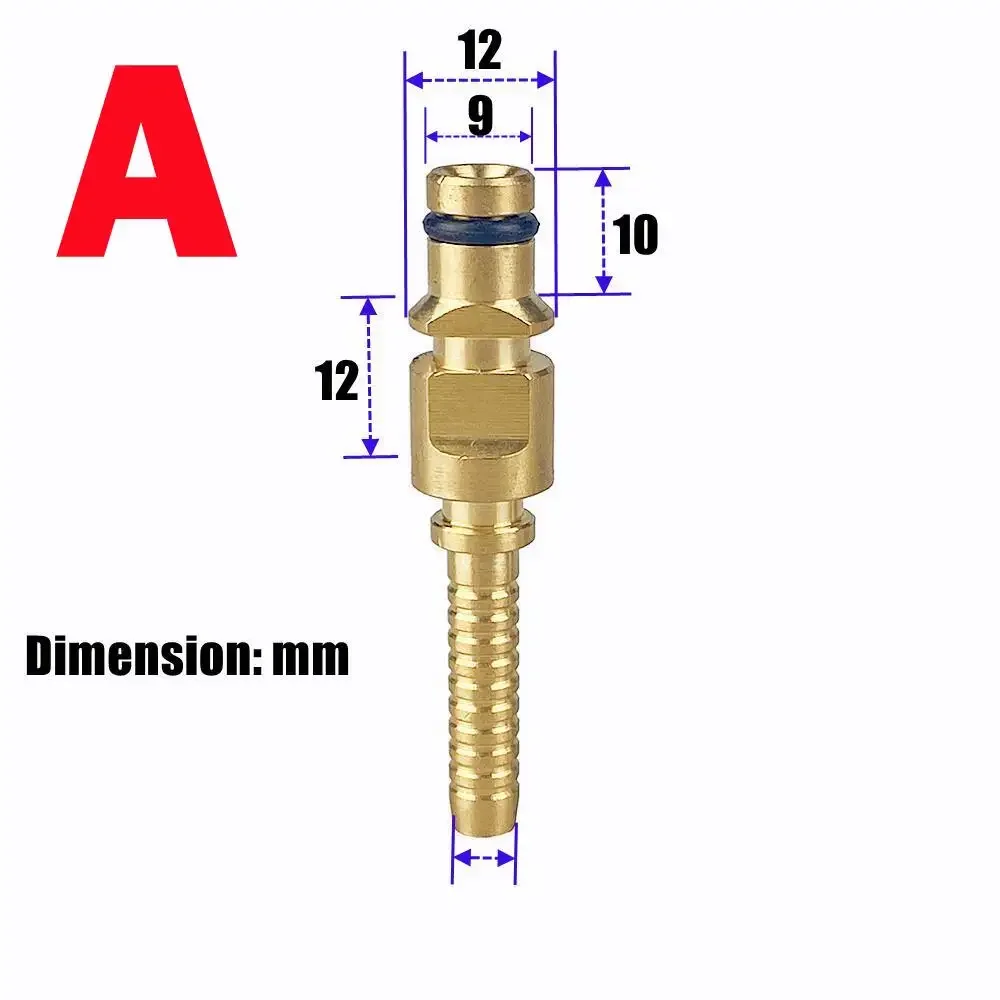 Hose Plug Fitting With Sleeve For Karcher K Pressure Washer Pipe Tip Repair Connector Adaptor