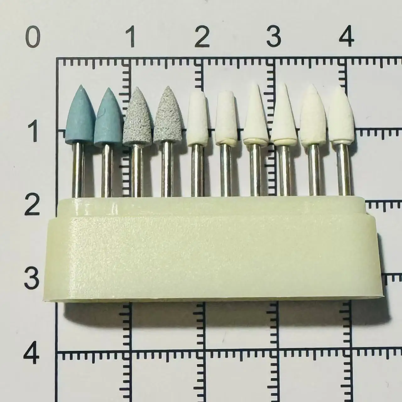 

10pcs Dental Polishing Low Speed stones Silicone Rubber Prophylaxis Polisher For Composite Finish and Polish kit