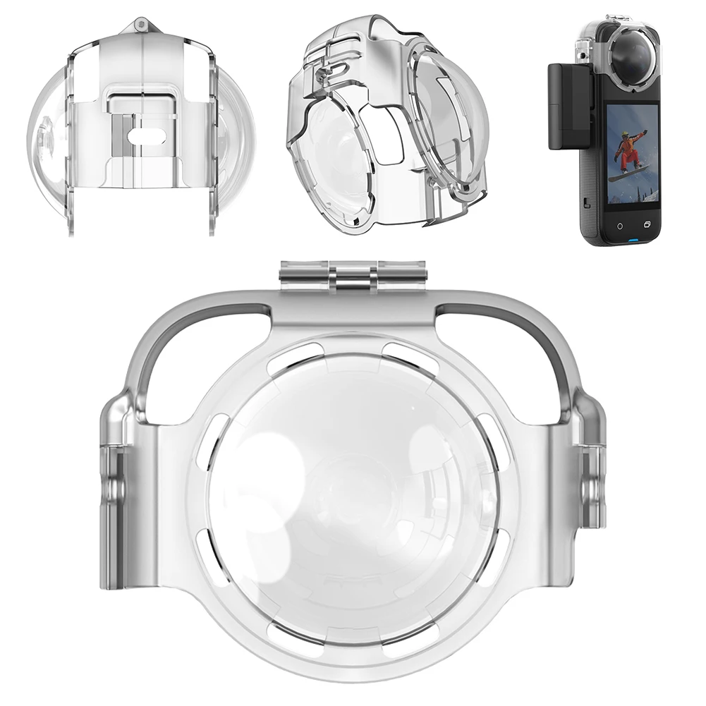 Protective Case Anti-fog Protective Cover Snap-on Protective Sport Camera Cover for Insta360 X4 for Insta 360 X4 Accessories