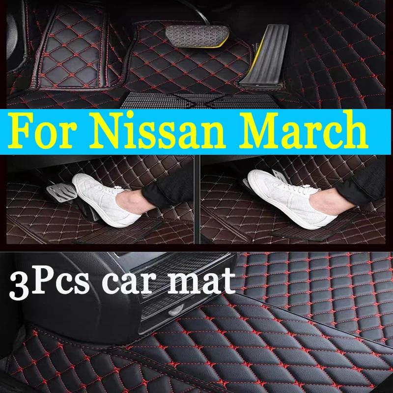 

Car Floor Mats For Nissan March 2019 2018 2017 2016 2015 2014 2013 2012 2011 2010 Waterproof Accessories