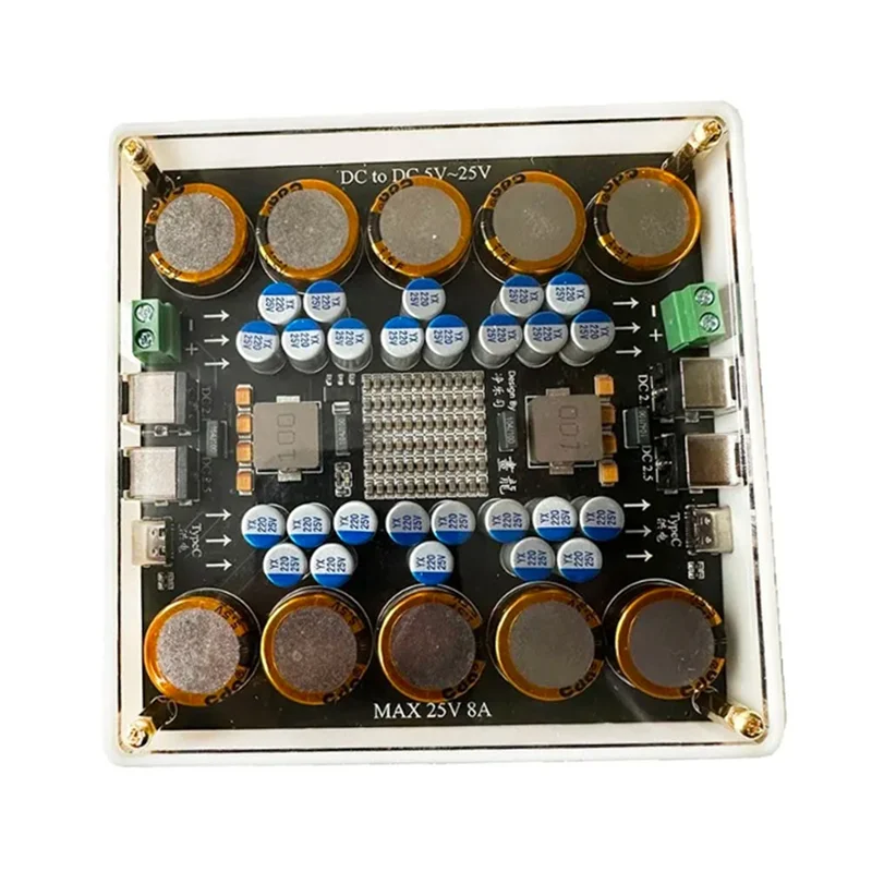 ELECT-HIFI Purifier High Power Supporting 20A Ultra-High Current Maximum Support 5V-25V For Switching Power Supply