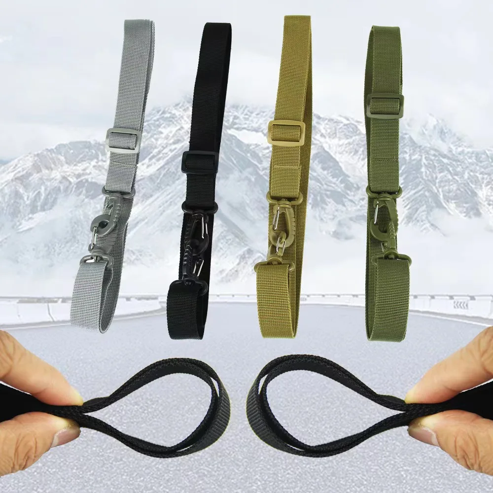 2Pcs/set 1 inch Universal Tactical Bag Strap Adjustable Replacement Nylon Shoulder Strap For Water Bottle Pouch Hunting Bag