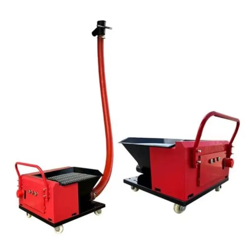Small Concrete Screw Conveying Pump Secondary Structural Pouring Pump Cement Pouring Pump