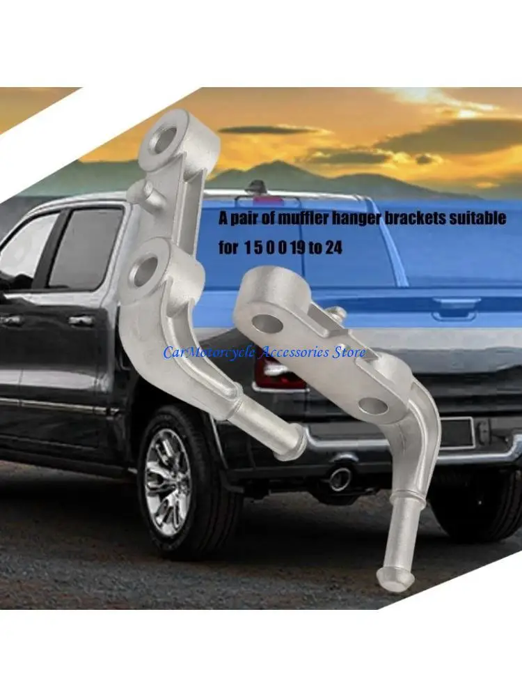 

P04D 68275662AB 68395841AA for 1500 19-24 Rear Right Left Exhaust Muffler Bracket Assembly Muffler Support Replacement