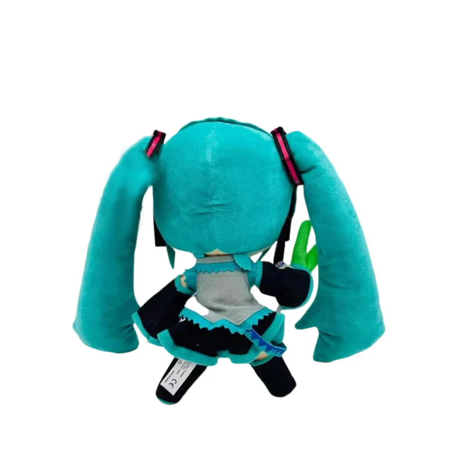 Entzückende Hatsune Miku Plüsch-Flauschige Anime-Stoffpuppe mit charakteristischen Zöpfen, kuschelige Figur zum Sammlern und als Geschenk – Detail 5