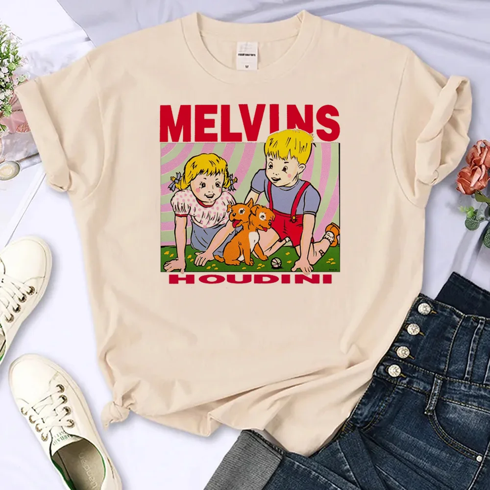 Melvins Houdini Classic top women anime graphic designer t shirt female streetwear clothing