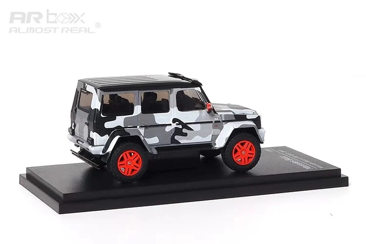 1:64 Mercedes-Benz G550 4X4 2017 Model samochodu symulacyjnego odlewu ciśnieniowego ze stopu moro, elementy kolekcjonerskie, zabawki dla chłopców, prezenty świąteczne dla dzieci