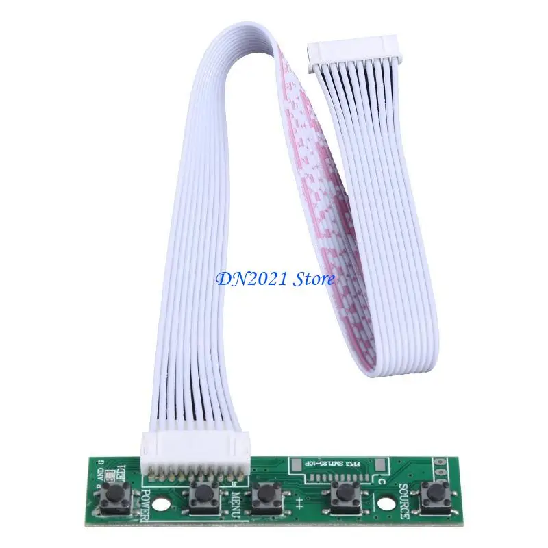 

F3KE LCD Display TTL LVDS Controller Board VGA 2AV 50PIN Support AT070TN90 92 94 Automatically