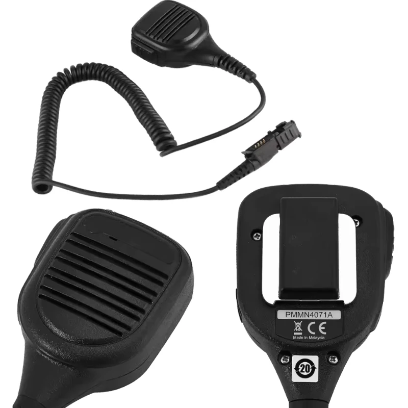 ショルダーマイク-motorola-mtp3150-mtp3250-mtp3500-dep550-e-dep570-e-dp2400e-dp2600e-dp3441e-xirp6600-車載無線機用マイク