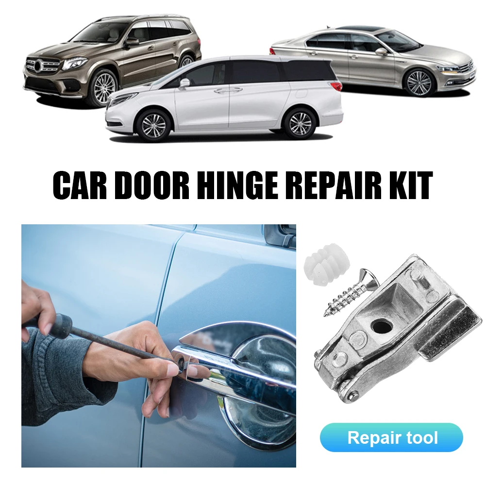 

Ремкомплект петель внешней дверной ручки 51964555, инструмент для ремонта петель внешней дверной ручки, оцинкованное железо для Fiat 500 2008-2023