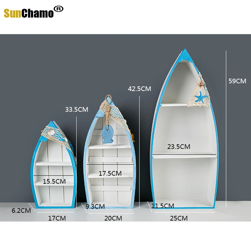 Armadi di spedizione in stile mediterraneo stanze Decorative nordiche murales decorazione artigianato accessori regali di arredamento