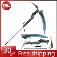 175cm Zenless Zone Zero Weapon Model Hugo Vlad Cos Play Scythe Weapon Equipment Pvc Anime Game Collection Holiday Gifts Toys