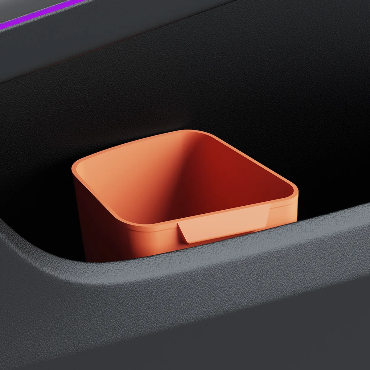 Multifunctional Hanging Car Trash Can Waterproof Seat Back Organizer  Foldable Vehicle Garbage Bin  Car Interior Accessory view 4