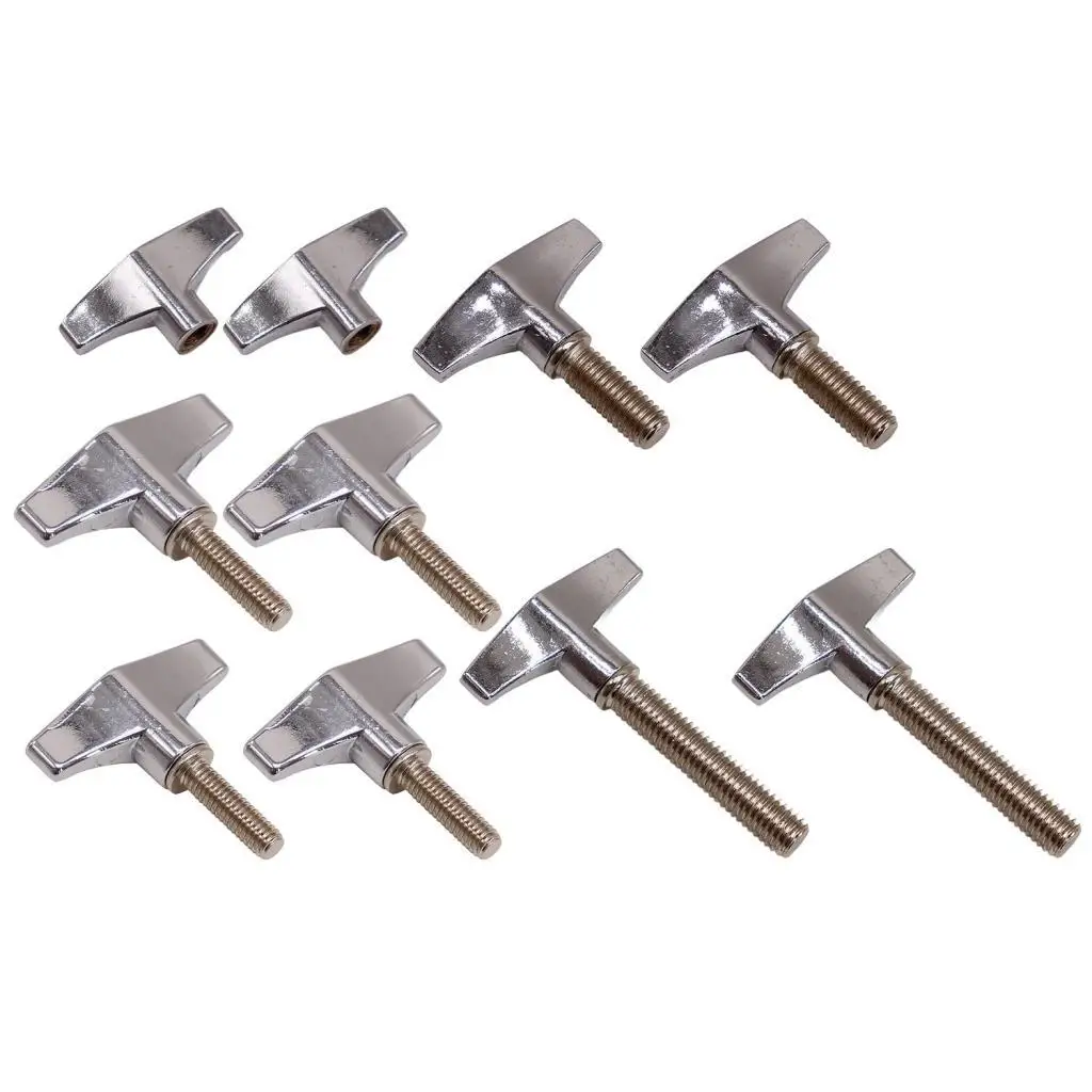 2x Drum Key Multipurpose T Handle Stable Drum Wrench for Musical Instruments Snare Drum Acoustic Drum Bass Drum Repair Tools