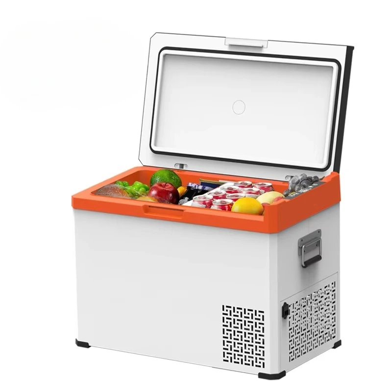 

Мини-автомобильный холодильник EC50, 50 л, электрический охладитель, портативный холодильник для бывших автомобилей/грузовиков/рыбалки